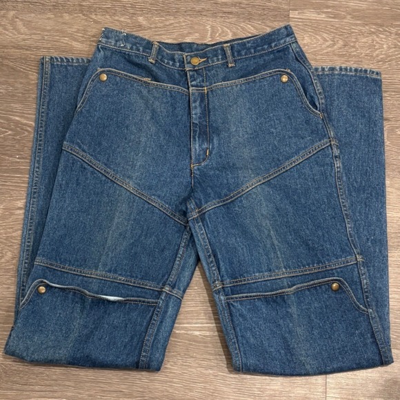 Davenza Ltd Other - VTG 90s Davenza Ltd Paneled Mule Ear Indigo Denim Carpenter Jeans Workwear 32